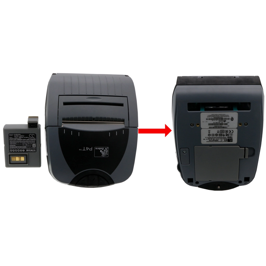 Batería de la impresora Zebra CS-ZQL420SL