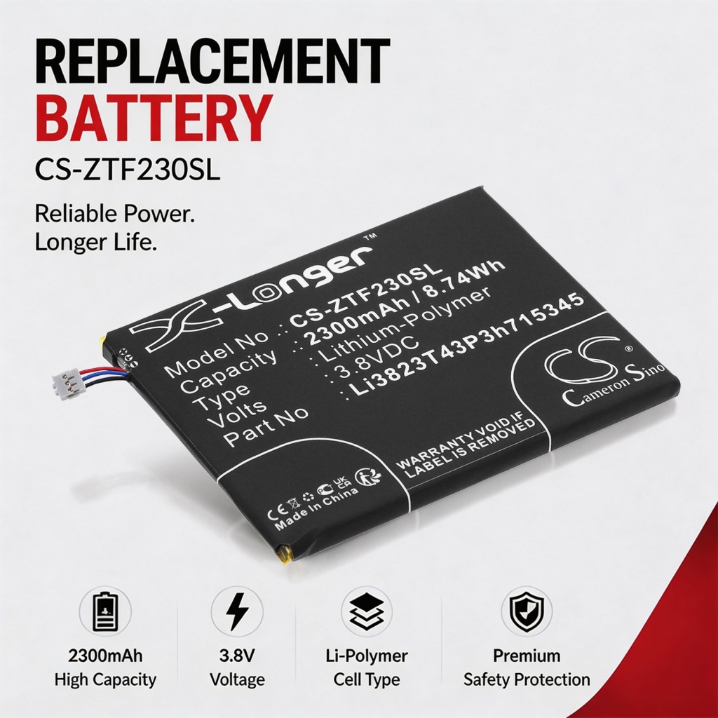 Battery compatible with ZTE