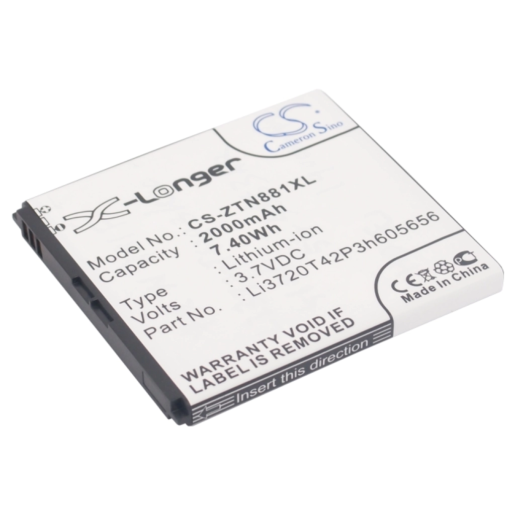 Mobile Phone Battery ZTE U819