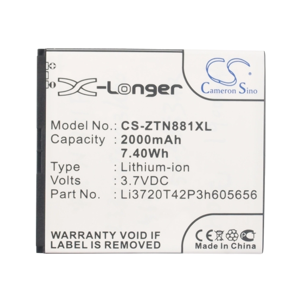 Mobile Phone Battery ZTE U819