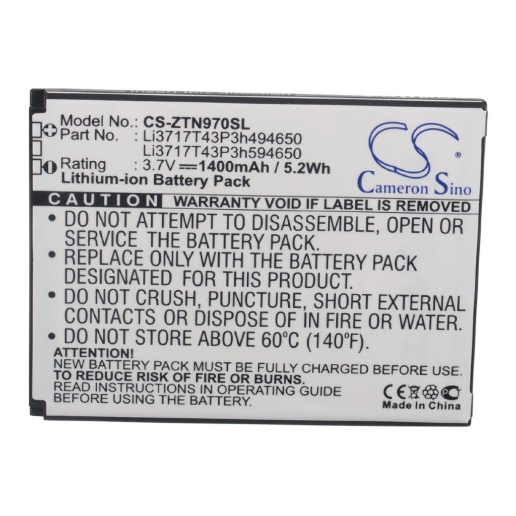 Mobile Phone Battery ZTE N970