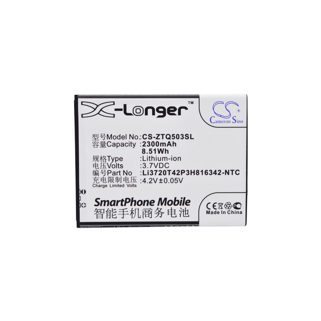 Batería compatible con ZTE CS-ZTQ503SL