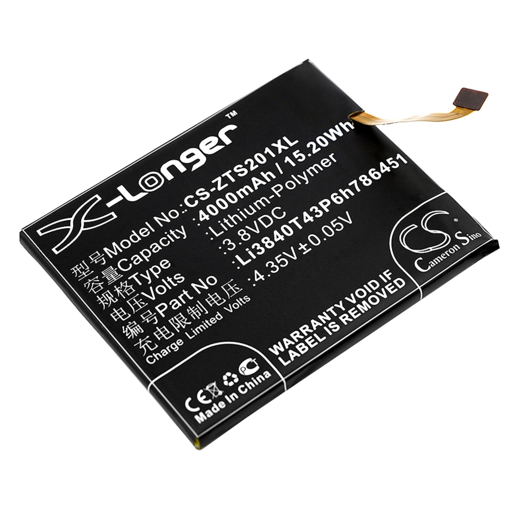 Batería compatible con ZTE CS-ZTS201XL