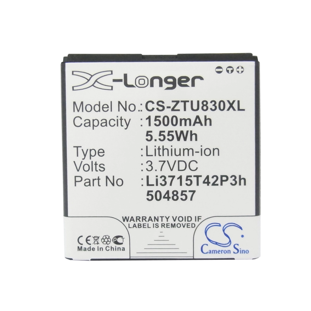 Mobile Phone Battery ZTE U830