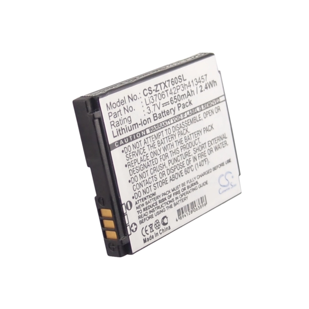 Mobile Phone Battery ZTE X761