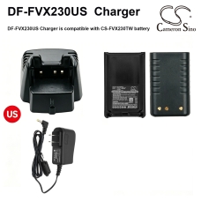 Reemplazo de cargador compatible para Vertex Standard CD-34,FNB-V103LI,FNB-V104,FNB-V104LI