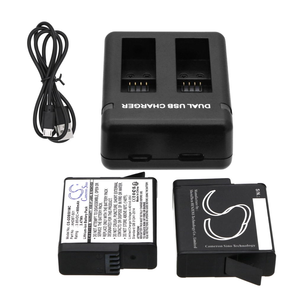 Cargador DeskTop Gopro DF-GDB600UH