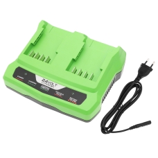 Reemplazo de cargador compatible para Greenworks 24V CHARGER 2 SLOTS 2 AMP,270401020,29322,29807,29837...