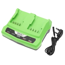 Reemplazo de cargador compatible para Greenworks 24V CHARGER 2 SLOTS 2 AMP,270401020,29322,29807,29837...