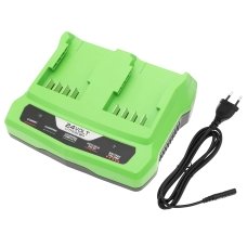 Reemplazo de cargador compatible para Stiga 24V CHARGER 2 SLOTS 2 AMP,270401020,29322,29807,29837...
