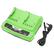 Reemplazo de cargador compatible para Stiga 24V CHARGER 2 SLOTS 2 AMP,270401020,29322,29807,29837...