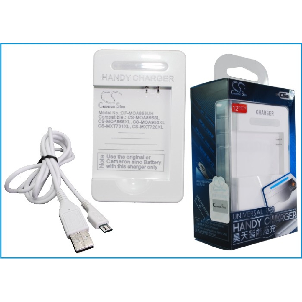 Reemplazo de cargador compatible para Motorola BP6X