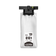 Sustitución compatible para Compatible con Epson C13T01C100 / 198ml Tinta Ennegrecer (Cartuchos de tinta)