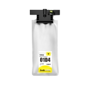Sustitución compatible para Compatible con Epson C13T01D400 / 220ml Tinta Amarillo (Cartuchos de tinta)