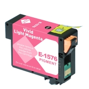 Compatible with Epson T1576 / 29.5ml Ink Vivid light magenta (Ink cartridges - Pigment)