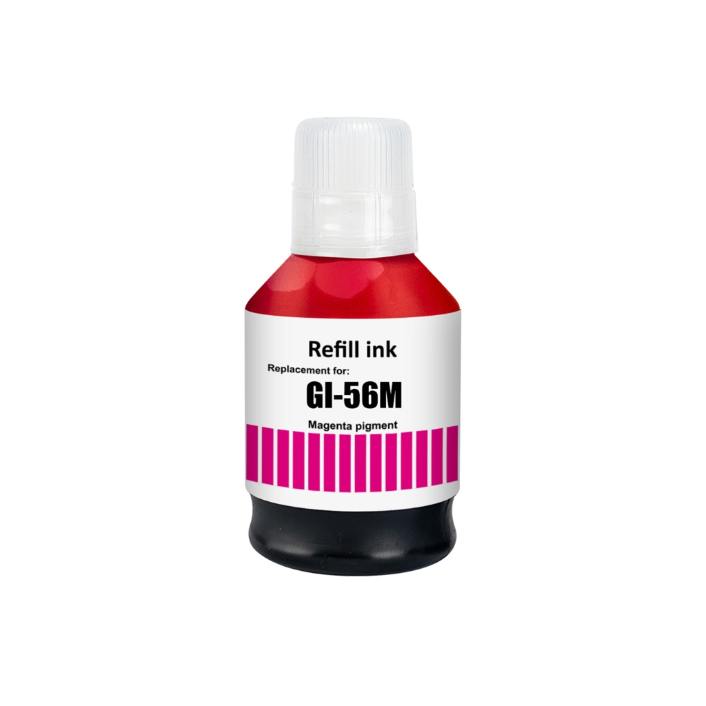 Compatible replacement for Compatible with Canon GI-56M / 135ml Ink Magenta (Printing ink)