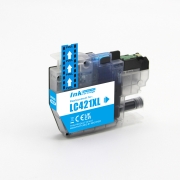 Compatible con Brother LC421XLC / 10ml Tinta Cian (Cartuchos de tinta)