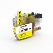 Compatible con Brother LC421XLY / 10ml Tinta Amarillo (Cartuchos de tinta)